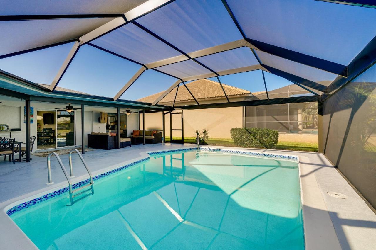 Waterfront Cape Coral Home With Private Pool! Bagian luar foto